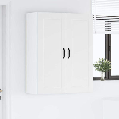 Vidaxl Kitchen Wall Cabinet High Gloss White 60 X 31 X 100 Cm