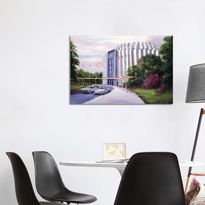 Rotunda 1 Piece Wrapped Canvas Painting