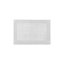 Tapis pour salle de bain réversible gris 100% coton 3000 g / m² 17 po x 24 po, à poils moyens, lavable à la machine, ajouter du luxe à la salle de bain 17 po x 24 po, poils 0,5 po, doux et long terme, combiner avec des serviettes-1944660177