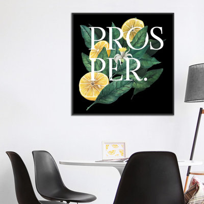« prospér & prospére i », impression sur toile