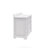 Bergin 48'' Single Bathroom Vanity with Marble Top-1347015535
