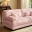 Boneless 94.4" Cloud Sofa Couches for Living Room,2 Seater Sofa, Loveseat Sofa with 2 Lumbar Pillows and 2 Throw Pillows Sofa Couch for Small Space, Apartment-839524406