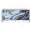 Console Liam Blue Marble Paint & Chrome-1882359847