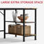 Ardrie Metal Base Writing Desk-1150058230