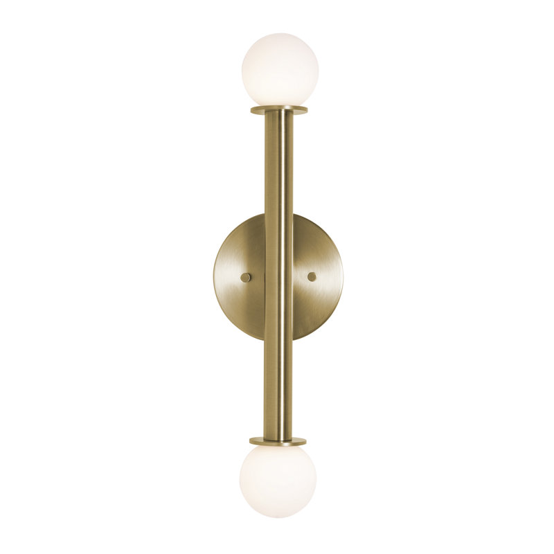 Lane - LED Sconce - Light Antique Brass, Light Antique Brass