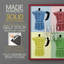 Impression encadrée Moka Pot Colorblock - bois massif-1957660913-1957660916