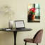 Sunlit Geraniums Vintage Geranium Wall Art Print 1 Piece Wrapped Canvas Wall Art-732224968
