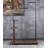 Jaelah 45.3'' Solid Wood Rolling Clothing Rack