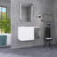 30 Inch Wall-Mounted Single Bathroom Vanity Base With Soft Close Doors-126046592