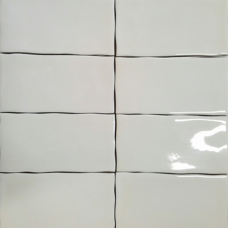 Guastavino 3" x 6" Ceramic Subway Tile, Soft Green