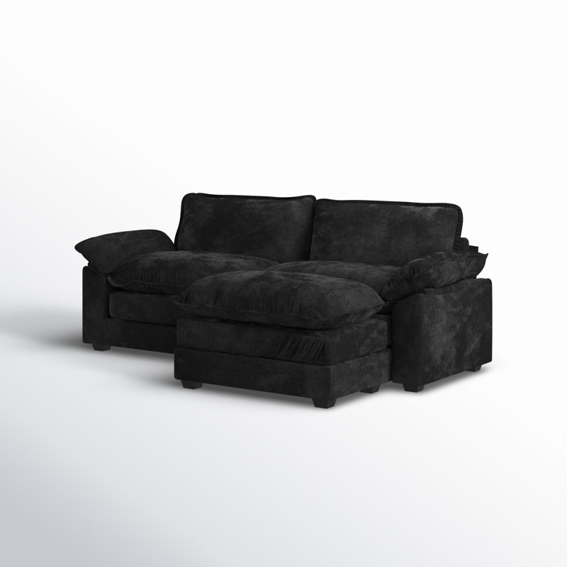 Avrilynn85.4" Loveseats Sofa with Ottoman