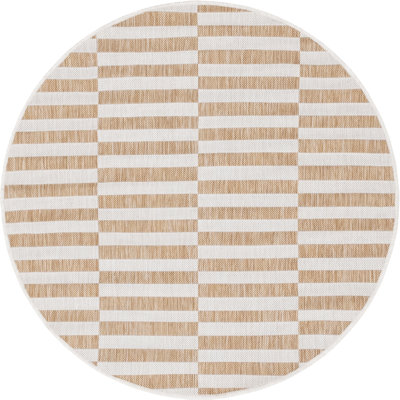 Robinson Taupe Ivory Outdoor Rug