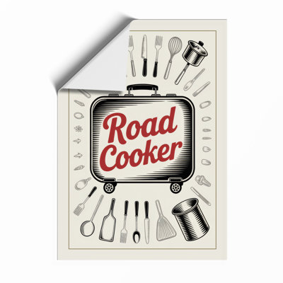 Road Cooker Retro - Framed Print