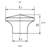 Crown Square Knob Multipack-23032644