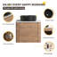 Meuble-lavabo flottant simple 36 po avec lavabo en céramique, meuble-lavabo mural avec porte à fermeture douce et tablette-1774371973-1774371975