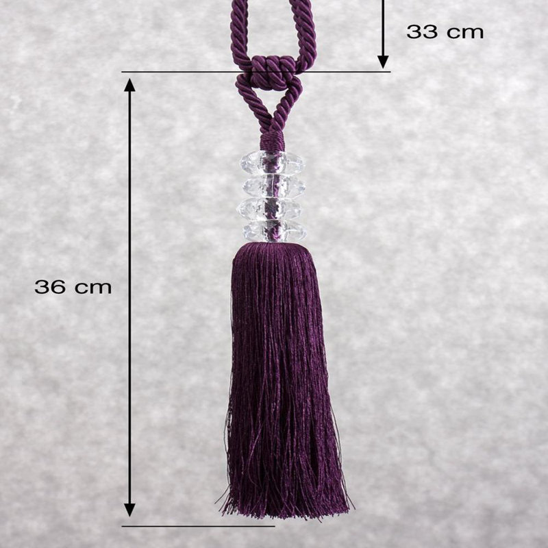 Glenam Fabric 10cm Curtain Tieback