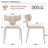 Upholstered Dining Chair with Metal Legs-148177369
