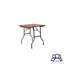 Metal Base Dining Table