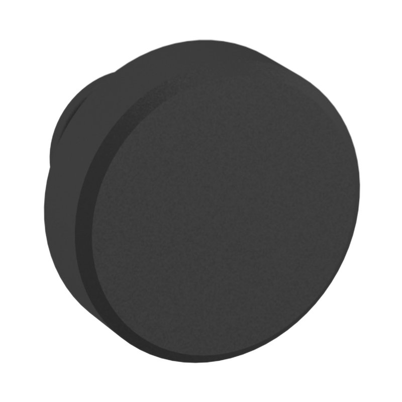 4411 Bevel Knob, 1.5", Satin Black