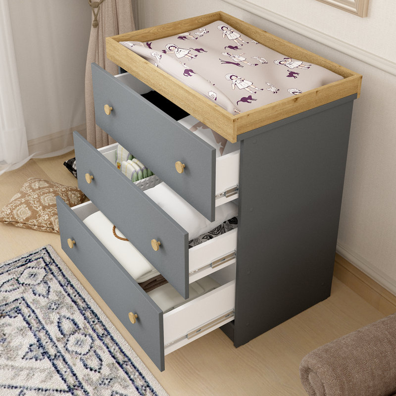 Changing Dresser Model 888, Black