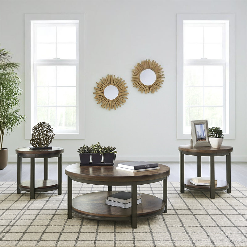 Richville 3 - Piece Living Room Table Set