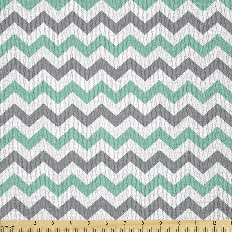 Daer Wavy Zigzag Herringbone Fabric