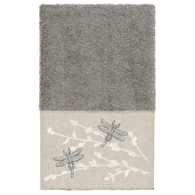 Braelyn Hand Towel Midweight Hand Towel, Dark Gray