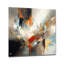 «Orange Abstract Mixed Colors IV», art mural abstrait en minimalisme-1288230800