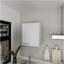 Armoire murale Dennard, cuisine, blanc-1258097462