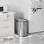 Steel Step On and Odour Seal Kitchen Rubbish Bin - 7.93 L