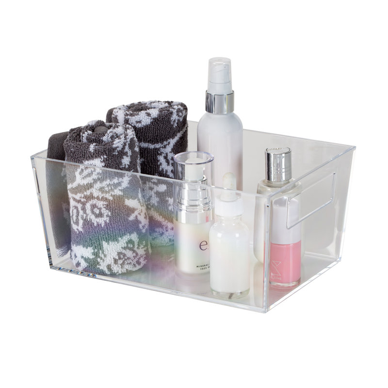 Cube en plastique, H 4,5 po x l 6,75 po x P 10 po