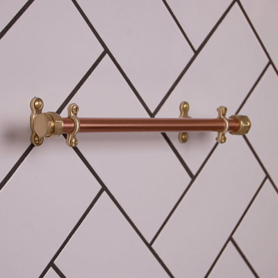 QuirkHub Indynut Wall Mounted Towel Rail