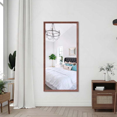 Miroir de salle de bain rectangulaire surdimensionné vertical ou horizontal mural avec cadre en aluminium décoratif pour salle de bain, salon, chambre à coucher