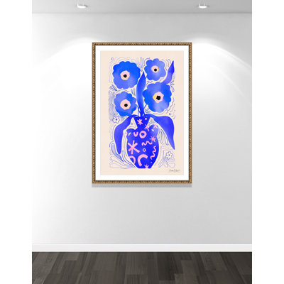 «Blue Flowers Matisse» par Bloom