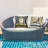Glam Zebra Print Fashion Book Stack 2 Piece Outdoor Printed Pillow Set by Madeline Blake