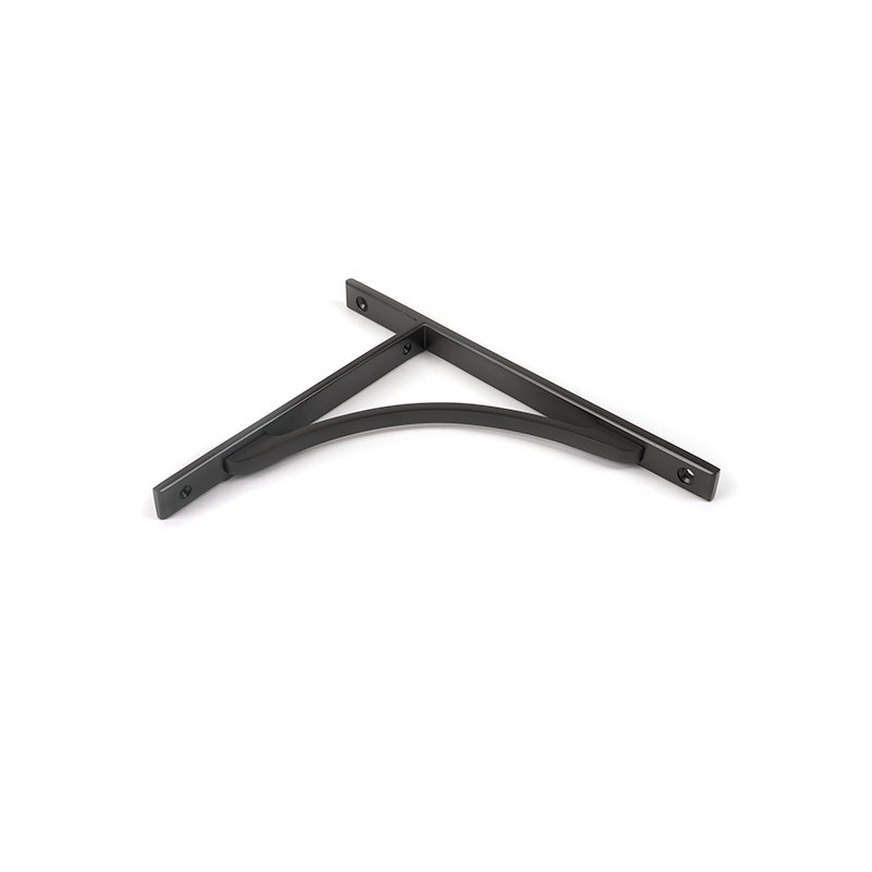 Apperley Shelf Bracket, Aged Bronze, 26cm H x 7.9cm W x 2cm D