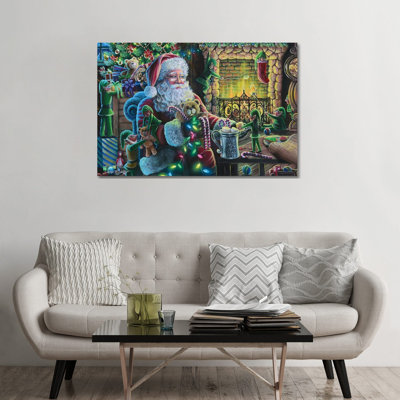 «Mischief», reproduction d'art sur toile tendue