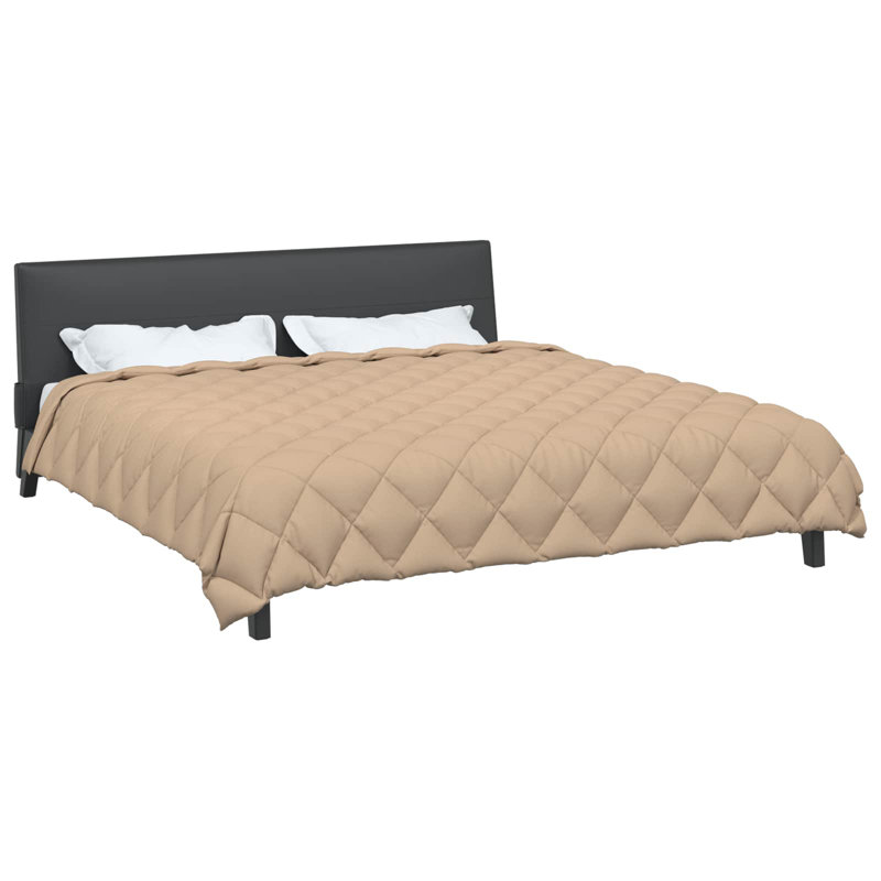  Winter Duvet Taupe   Microfiber, 240 x 200 cm