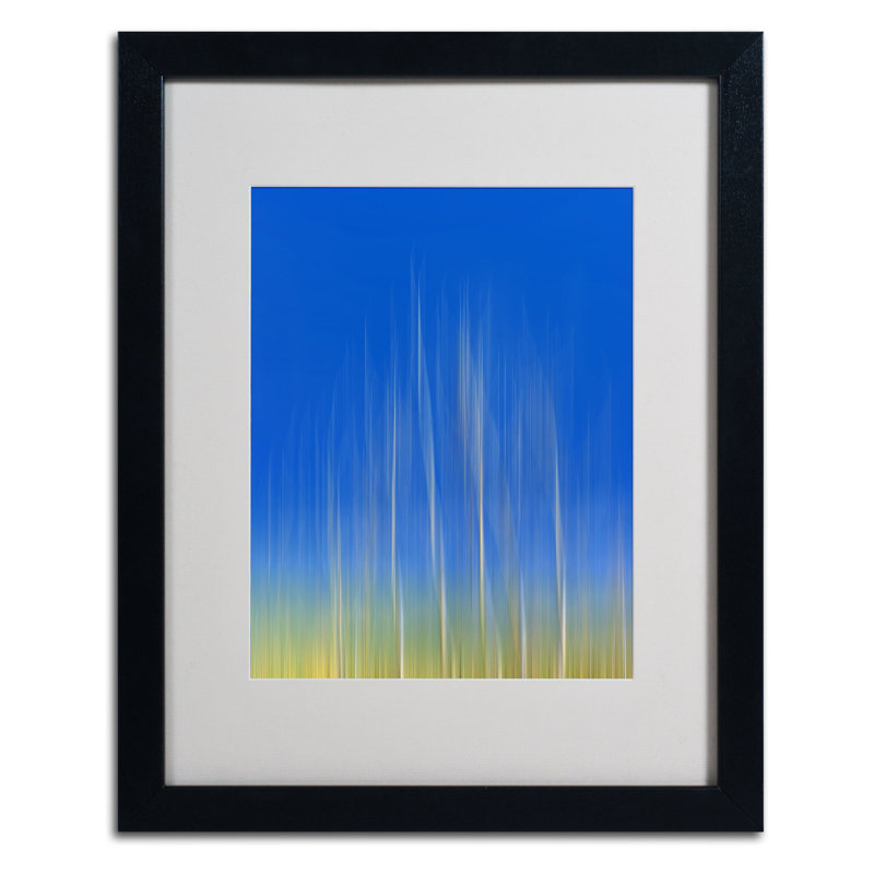 « vertical activity » par philippe sainte-laudy,, impression encadrée, H 20 po x l 16 po x P 0,5 po, Noir