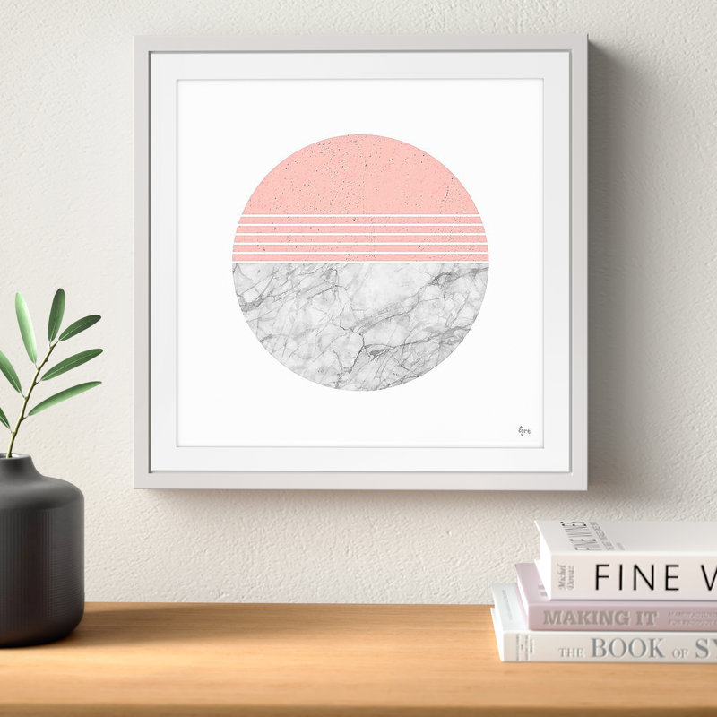 Ions Effect by Eyre Tarney - Single Picture Frame Painting, 51cm H x 51cm W x 3.81cm D