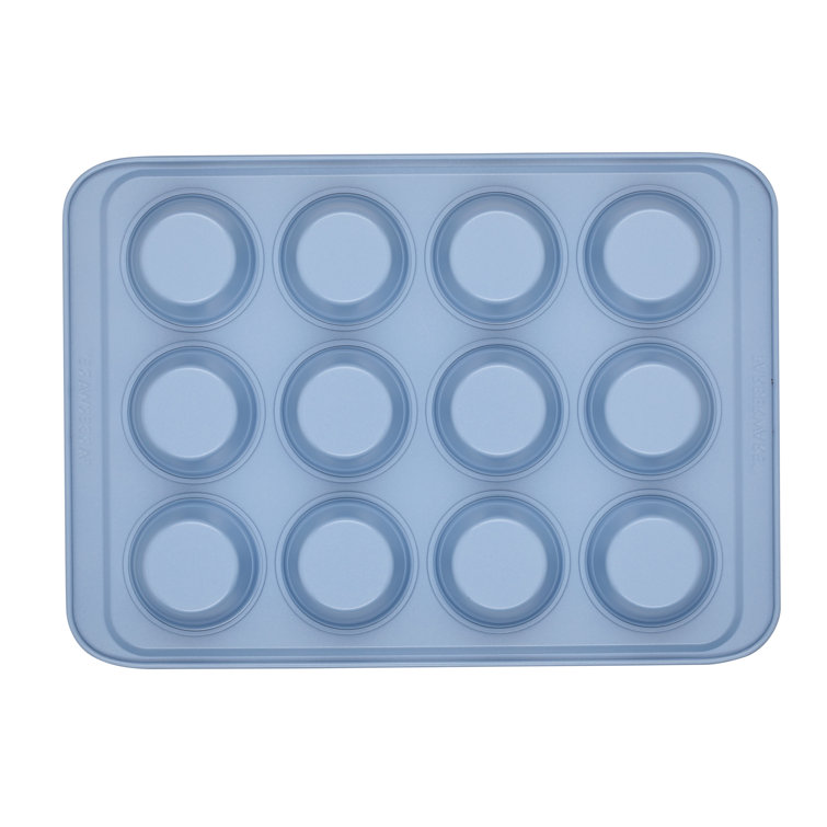 Pro-Release Nonstick Bakeware, Muffin Pan, 12 cup