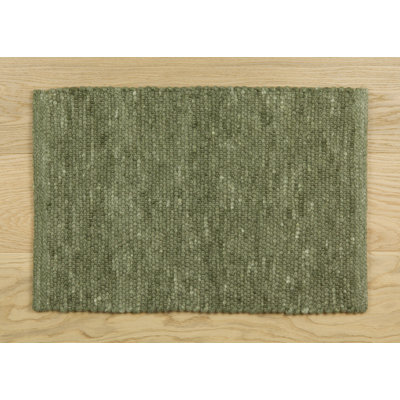 Solid Colour Wool Hand Woven Area Rug
