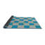 Tapis gris clair/bleu tissé à la machine-1238021985