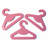 Doll Armoire with Pink Gingham Fabric