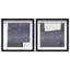 In Blue Set Shadowbox Abstract Print by Oliver Gal, Black Frame, 12 x 12-1914906596-1914906605