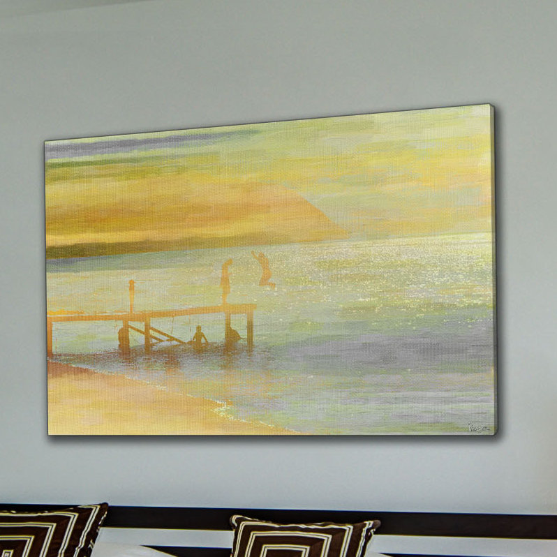 1 Piece Wrapped Canvas Wall Art, 51cm H x 76cm W x 4cm D