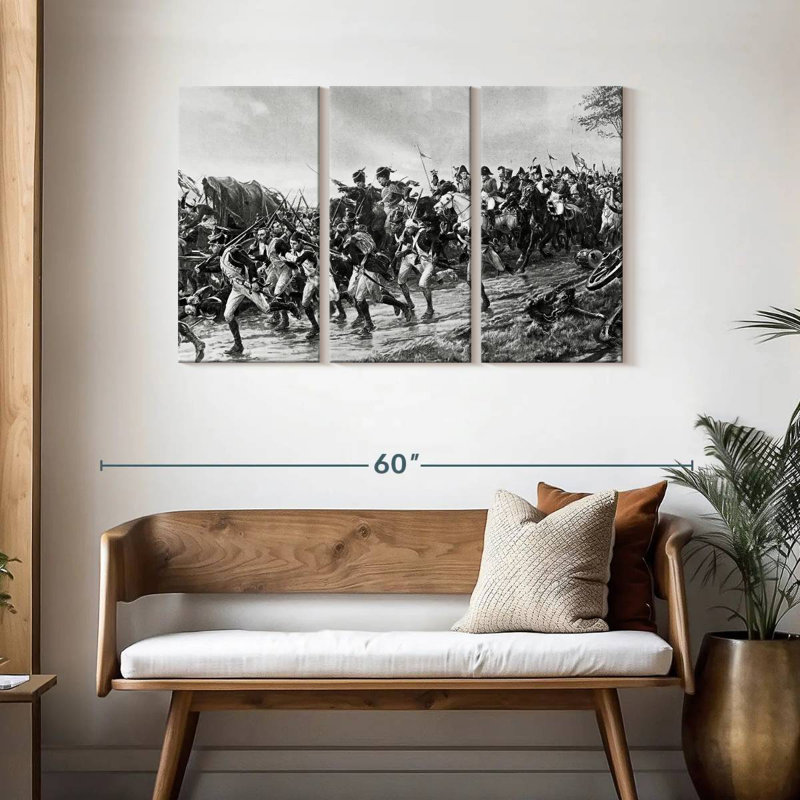 Keiri Napoleon Battle, 28" H x 45" W