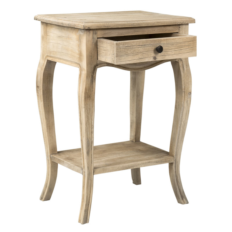 17.75'' W Solid Wood Nightstand