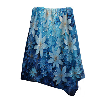 Jeté doux Flowers Glacial Majesty Pointillism