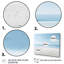 «Aloura Minimalisme Beachside Serenity - Coastal Beach», art mural-1289450595-1289450601